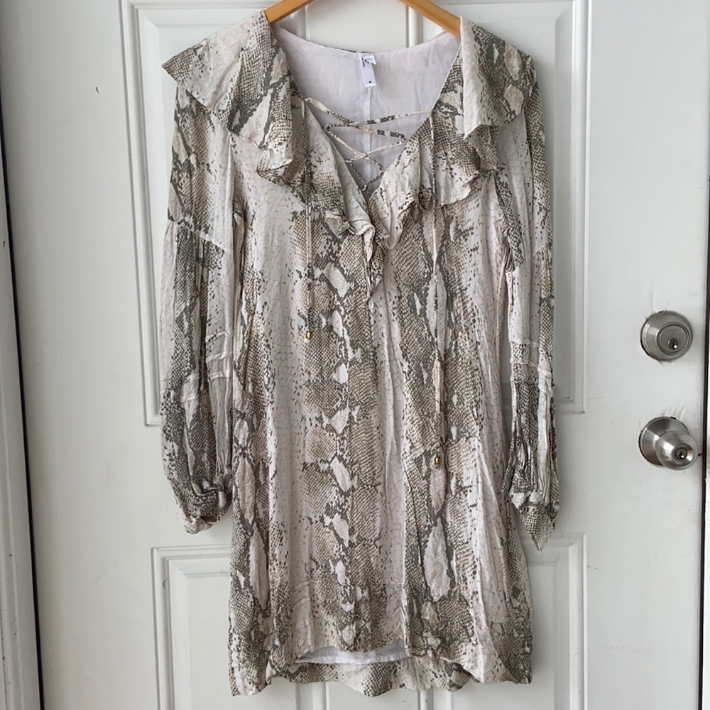 VIX Snake pattern dress